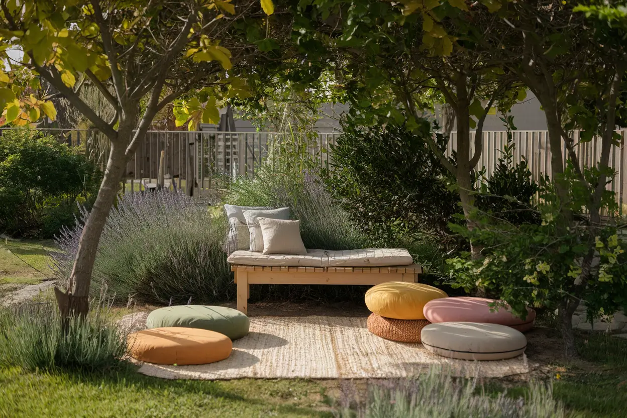 уголок для медитации и расслабления